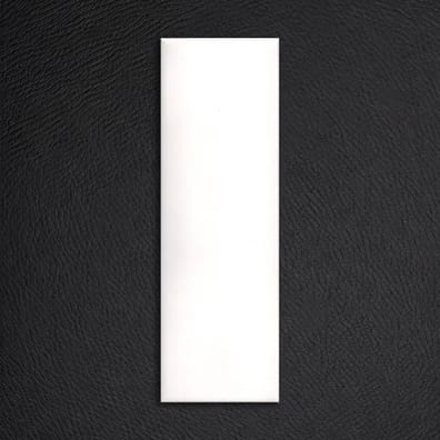 Faïence écaille crayon brillant FORLI WHITE 7,2X22,2 - 0,48m²