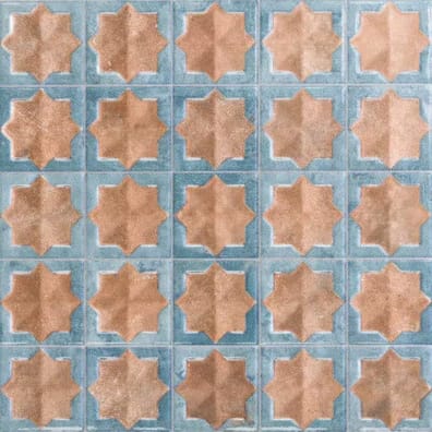 Carrelage tradition TETUAN TERRA AQUA 31X56 - 1.21 m²