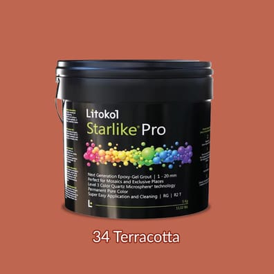 Litokol Starlike PRO -34 Terracotta 2,5 kg
