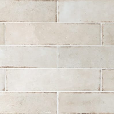 Carrelage faïence haute brillance 6x24,6 cm TAMARILLO OATMEAL - 0.50 m²