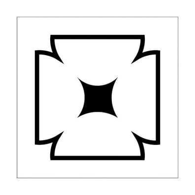 Carrelage imitation ciment MERRI BLANC 20x20 cm