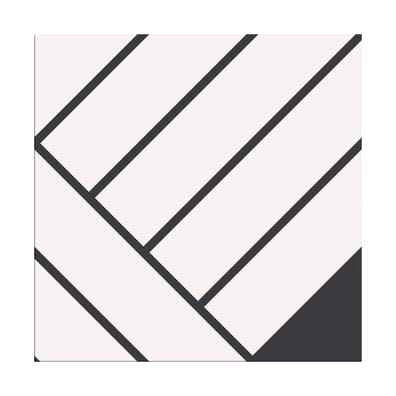 Carrelage imitation ciment JACQUES BLANC 20x20 cm