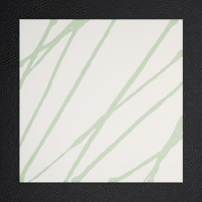 Carrelage imitation ciment LA LIGNE VERT OLIVE 20x20 cm