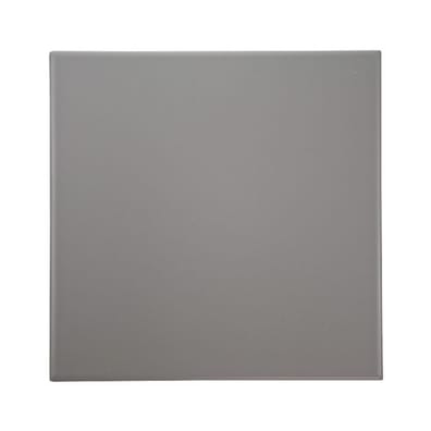Carrelage uni gris 20x20 cm PERLA MAT - 1.4m²