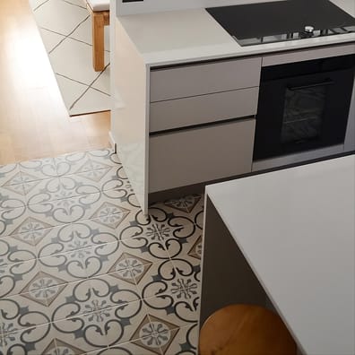 Carrelage imitation ciment 20x20 cm SOHO 20LD00SOA - 1.16 m²