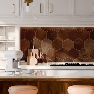 Lot de 7.33 m² - Tomette Hexágono Physis Bold 15x17cm - R10