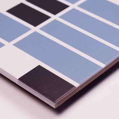 Carrelage imitation ciment GEORGES BLEU PASTEL 20x20 cm