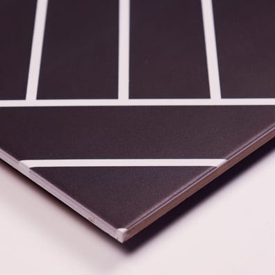 Carrelage imitation ciment JACQUES NOIR 20x20 cm