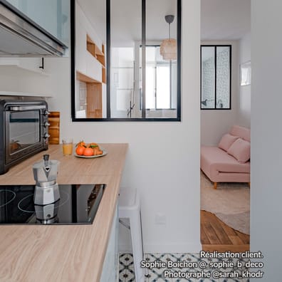 Carrelage Grès Cérame Effet Ciment Art Déco GABARDINE BLEU Mat Sol & Mur Intérieur/Extérieur 16.5x16.5 cm