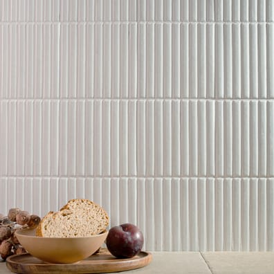 Faïence SHALLOW WHITE 15x15 cm - 0,91m²