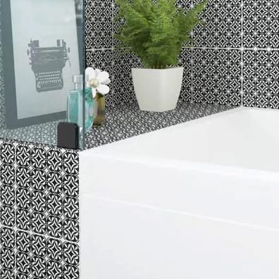 Carrelage décor chic LA BOHEME LOUISE 20x20 cm