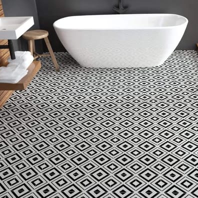 Carrelage décor chic LA BOHEME SYLVIE 20x20 cm