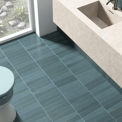 Carrelage trapèze BAMBUSA OCEANO - 5,6x22,4 cm - 32457