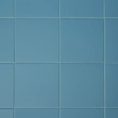 Carrelage effet ciment uni HACIENDA BLUE 15x15 cm - 0,95 m²