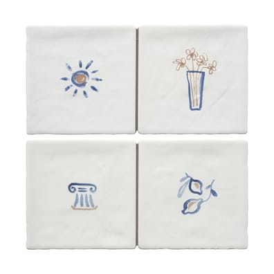 Carrelage décoratif SOLÉA ALBATROS BEACH 10x20 cm