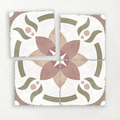 Carrelage vieilli imitation ciment GALATINA MACAL 20x20 cm