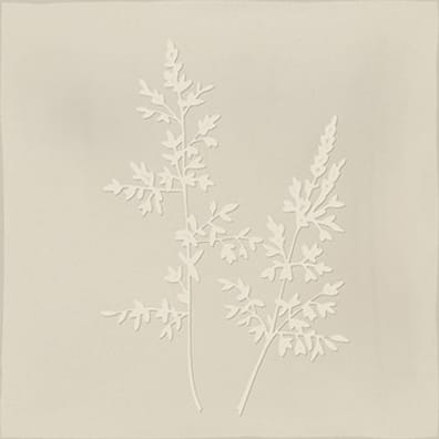 Faïence décorative ROOT ARVUM-4 PEARL 13X13 cm