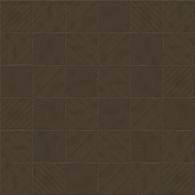 Faïence ROOT PROTOS BROWN 13X13 cm