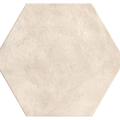 Carrelage hexagonal imitation pierre ABOS WHITE - 56X48,5 - 1,2 m²