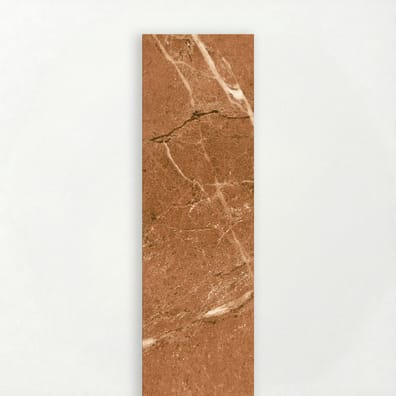 Faïence effet marbre MARMORIA ROJO ALICANTE 6x25 cm