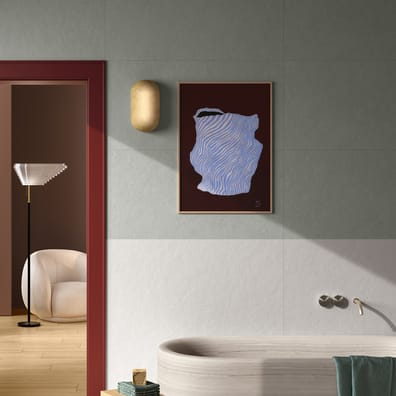 Carrelage effet béton BEDROCK AMLA 80x80 cm