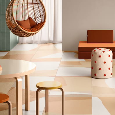 Carrelage décoratif BEDROCK ARGILLA SHAPES 60x120 cm