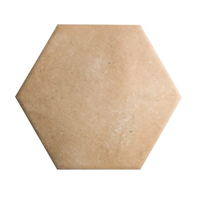 Carrelage couleur terre cuite CALLOT HEX TERRA - 15X17,3 - 0,86 m²