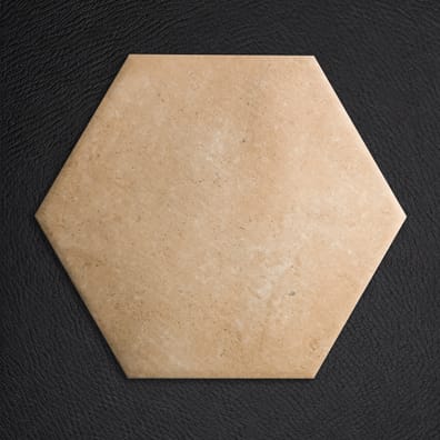 Carrelage couleur terre cuite CALLOT HEX TERRA - 15X17,3 - 0,86 m²