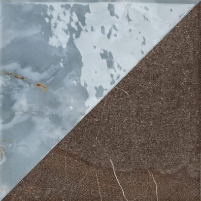 Carrelage effet marbre DORIA EULALIA MARRONE IMPERIALE 20x20 cm
