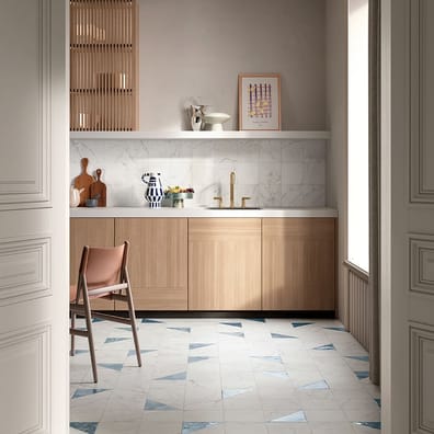 Carrelage effet marbre DORIA STATUARIO 20x20 cm