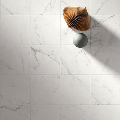 Carrelage effet marbre DORIA STATUARIO 20x20 cm