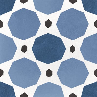 Carrelage imitation ciment 20x20 cm CAPRICE DECO SAPPHIRE COLOURS 22118 - 1m²