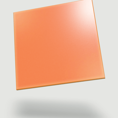 Carrelage couleur Carrelage uni 20x20 cm orange brillant ARENARIA - 1.4m² - As de Carreaux