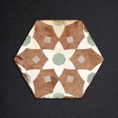 Imitation carreau de ciment ALHAMBRA YASMINA 21x25 cm