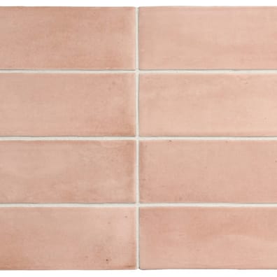 Carrelage grès cérame petit format CORTA ORCHARD PINK MATT - 5X15 - 0,5 m²
