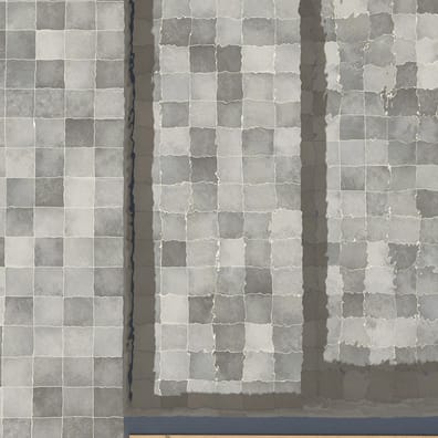 Carrelage Piscine effet Zellige SPLASH SHADOW MATT 15x15 cm