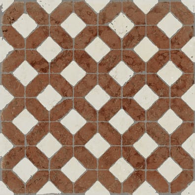 Carrelage effet marbre MEDICI DOMUS AUREA ROSSO 60x60 cm
