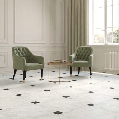Carrelage effet marbre MEDICI CARRARA GRIP RETT 60x60 cm