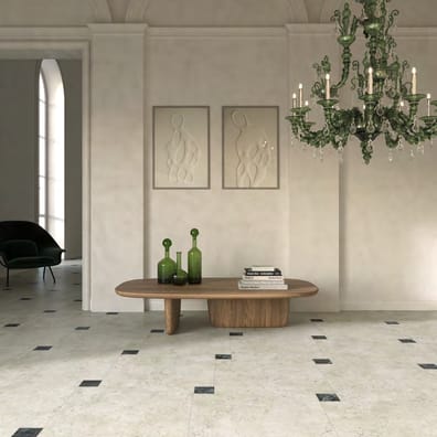 Carrelage effet marbre MEDICI VERDE ALPI RETT 10x10 cm