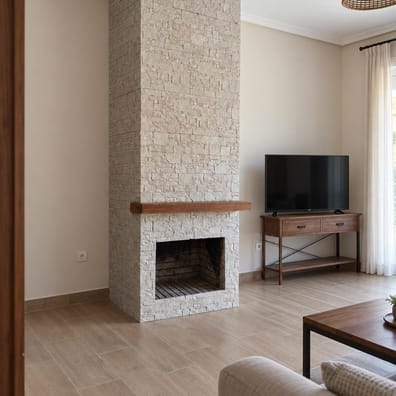 Carrelage effet pierre Sela Ivory beige 31x56 cm Grès Cérame Parement