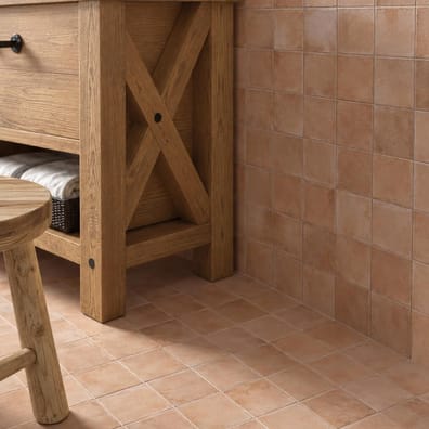 Carrelage élégance nuancé ROMY NUDE 10X10 - 0.5 m²