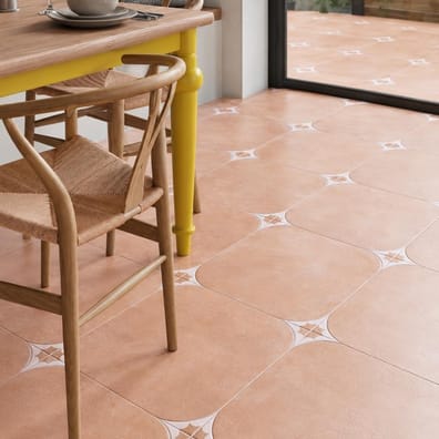 Carrelage tradition ornementale TETUAN COTTO 44,2X44,2 - 1.37 m²
