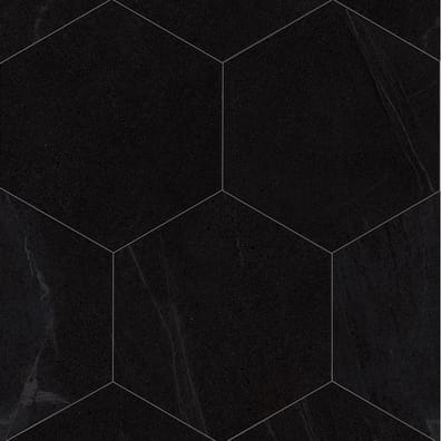 Carrelage grand format HEXAGONO SEINE BASALTO 51.9x59.9 cm - 0.93 m²