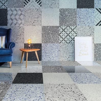 Carrelage imitation 60x60cm MARMETTE MIX 60X60 rectifié - 1.44m²