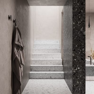 Carreau style granito 59x59 cm MOHAIR ANTHRACITE - 1.44m²