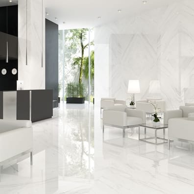 Carrelage marbré brillant 60x60 cm VALENCIA rectifié - 1.08m²