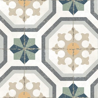 Carrelage vieilli imitation ciment 20x20 cm GALATINA MELAH - 0.52 m²