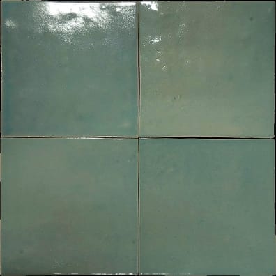 Carrelage esprit zellige nuancé MANÙ TAMIR TURQUESA 10X10 - 0,44m²