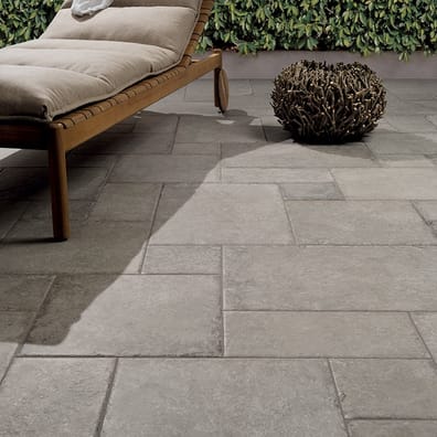 Carrelage grès cérame plusieurs tailles effet pierre Anti dérapant COSTE GREY ANTISLIP  - 0,75m²