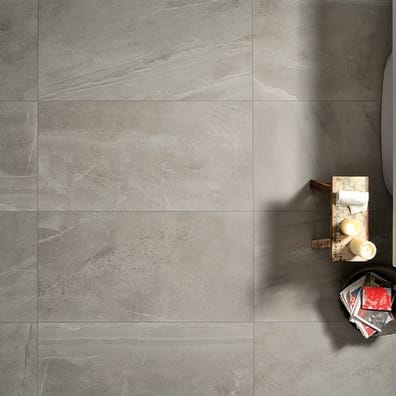 Carrelage grès cérame imitation pierre de Burlington BUNBURY GREY 30X60 - 1,08m²